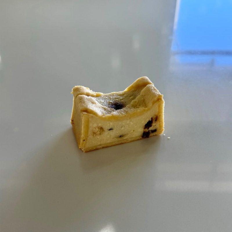 Baked Ricotta Slice, from the Small Pastries range at Corica Pastries, Northbridge