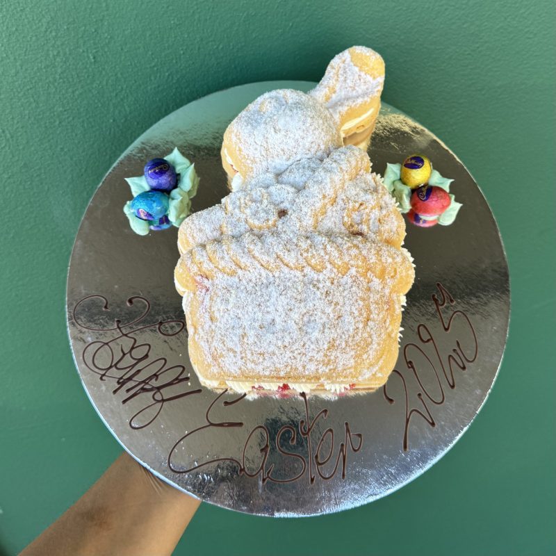 Easter Bunny, from the Special Occasions range at Corica Pastries, Northbridge