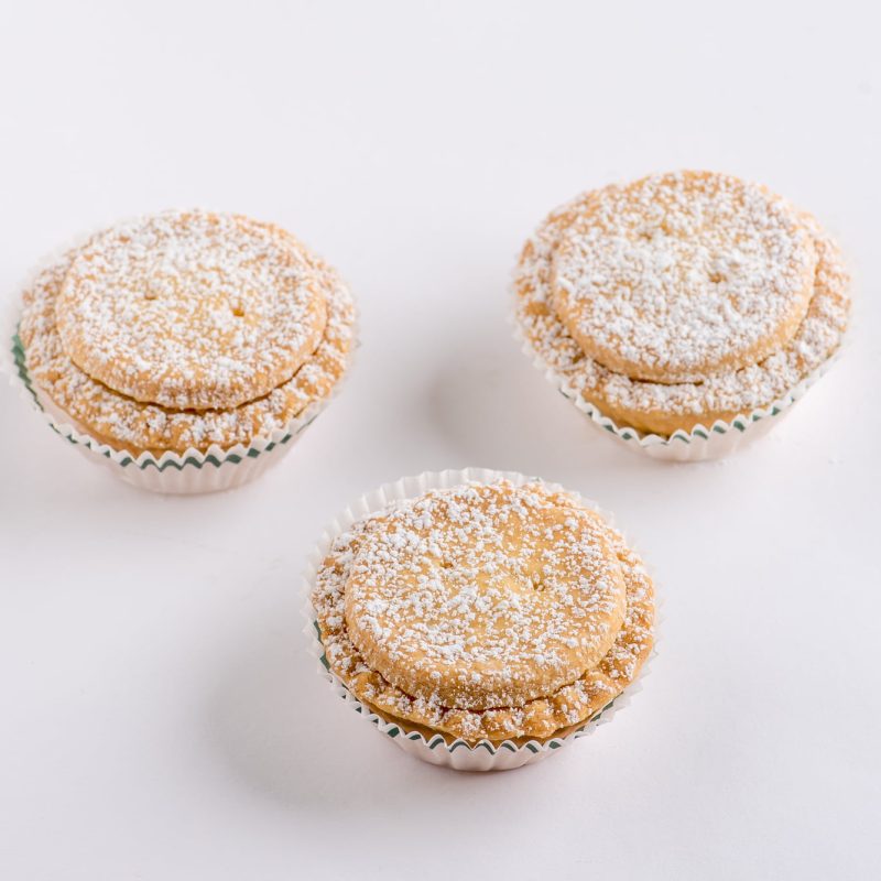 Fruit Mince Pies (Reg), from the Christmas range at Corica Pastries, Northbridge