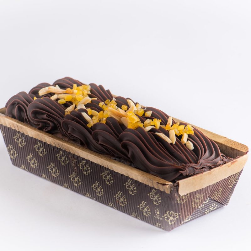 GF Choc, Orange and Almond Loaf, from the Gluten Free Range at Corica Pastries, Northbridge