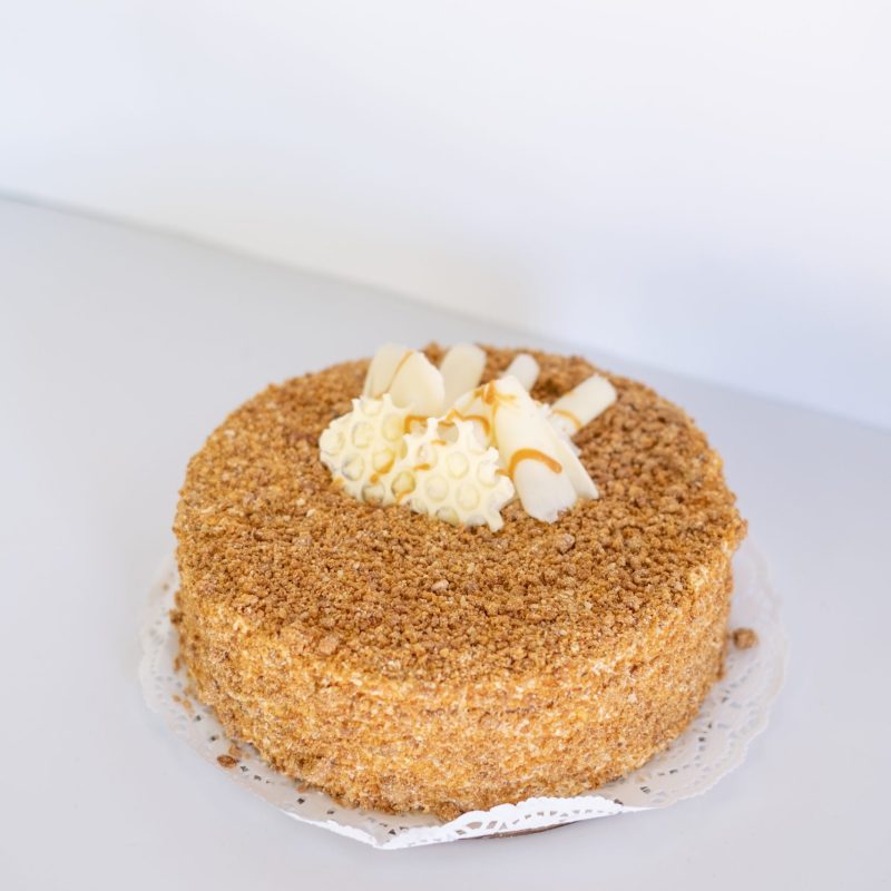 Honey Cake Round, from the Special Occasions range at Corica Pastries, Northbridge