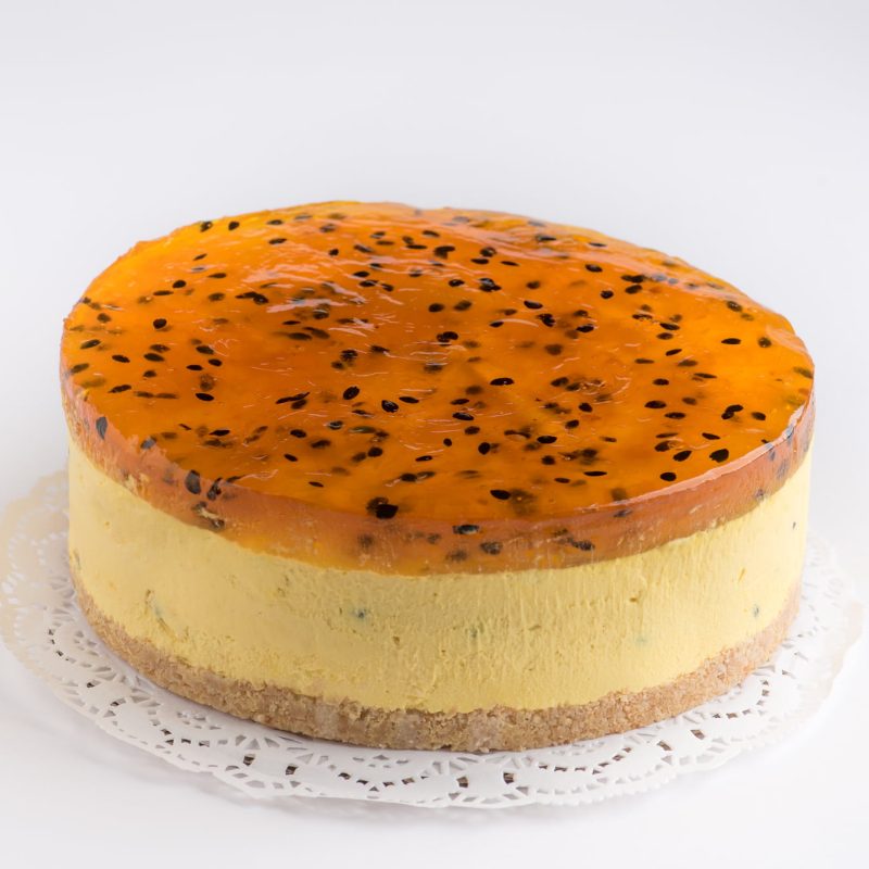 Passionfruit Cheesecake, from the Special Occasions range at Corica Pastries, Northbridge